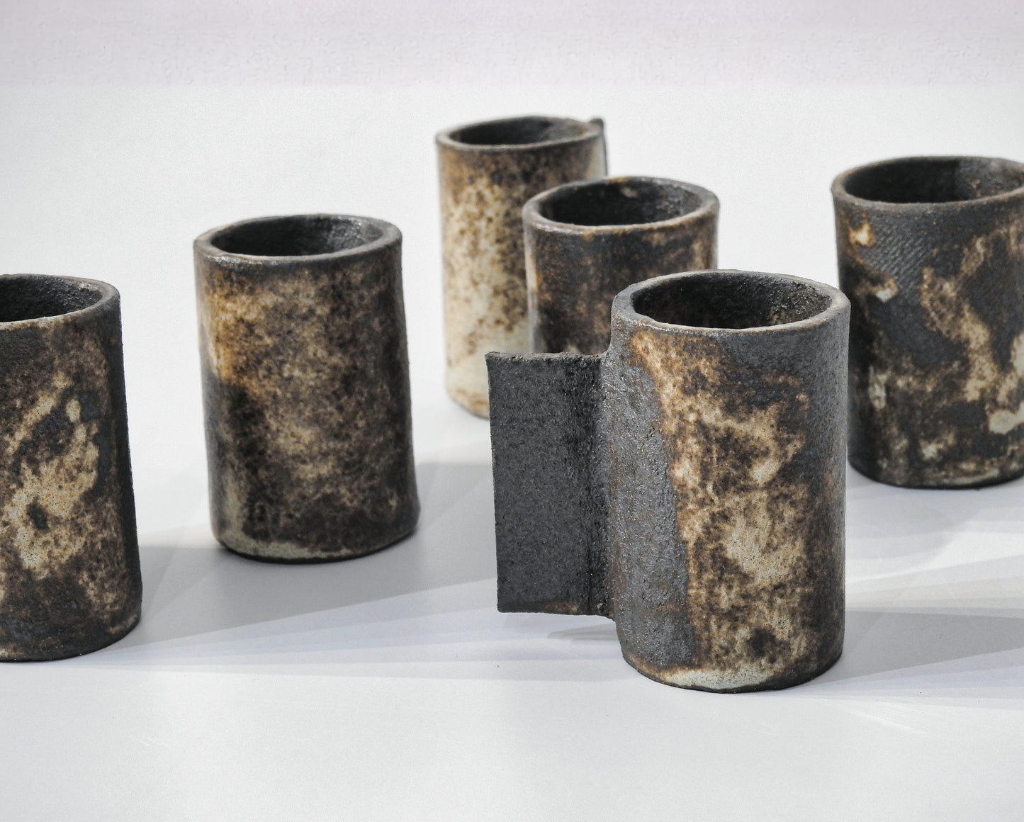 handmade esspresso cup raw aesthetics wabi sabi pottery brown minimal design pottery Rustic wabi sabi ceramic espresso cups in black, brown and beige tones

Handmade wabi sabi espresso cups organic ceramic tableware

Artisan rustic stoneware espresso cups minimalist Japanese wabi sabi style

Unique handcrafted espresso cups earthy black brown beige design

Wabi sabi aesthetic ceramic espresso cups rustic handmade tableware